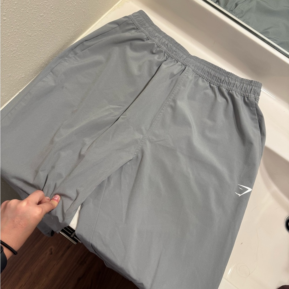 Gymshark Gray Athletic Joggers Lightweight Performance